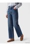 Esvab • Modern & Distinctive High Waist Wide Leg Women's Jean Pants - 3