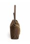 Suede Leather Bag with Chain Detail - 2