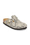 Boston Vl Print Snake Oyster Women's Slippers 1033086 Juststep - 2