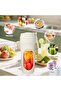 Portable blender - Carry-on blender - Wireless - Portable mini blender - Portable blender - Milkshake blender - 12 blades - Milkshake maker - 3