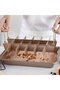 Non-Stick Brownie Baking Pan with Dividers, stainless steel square pan bakes 18 brownies, cupcakes & bread. - 3