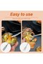 10-piece crab claw seafood tool set, including 2 crab claws and 8 forks, stainless steel lobster and crab claws, easy to clean, seafood nut tongs. - 2