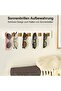 Eyeglass case, wall-mounted eyeglass frame, 9-compartment eyeglass storage box, can store multiple pairs of glasses. - 5