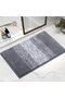 Bath Mats - Extra Soft Microfiber Bath Mat, Dark Grey Anti-Slip and Machine Washer Safe Bathroom Mat, Water Absorbing Shower Mat, 51x76 cm - 2