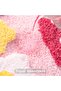 Pink non-slip bathroom mat 50 x 80 cm, cute strawberry bathroom accessory floral floor mat, thick and soft microfiber bath mat - 4