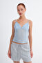 Lace-Up Strappy Tank Top A18609 - 2
