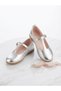 Girls' Ballet Flats with Silver Color Buckle and Non-Slip Soles, Stylish Ballet Flats - 2