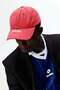 Embroidered-motif cotton twill cap - 2
