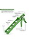SL212 Transparent Silicone Sealant with Heavy Duty Green PVC Caulking Gun - 2