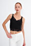 Lace Detailed Athlete Top A02366 - 2