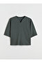 Notch Neck Blouse - 7