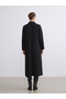 Collared Neck Self Patterned Women's Abaya - 4