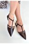 Canca brown patent leather flat shoes - 3