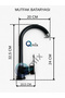 Kitchen Sink Faucet Black Color Luxury Delta Model Brass Body Faucet Hot-Cold - 6