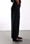 Black Tensel Jeans with Elastic Waist - 4