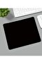 Black Mouse Pad with Cotton Fiber Cloth Cover & Fiber Optics – Non-Slip Eco-Friendly Base, Large Illuminated black Gaming Mousepad for Office, PC, and Computer, Laptop, Desktop