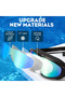 Swimming goggles for men and women, waterproof, anti-fog, UV protection, wide field of vision, leak-proof - black - 3