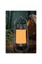 Retro LED Camping Light - One-piece design, 6-speed USB charging - White, Yellow, Flame Color - 6