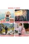 2pcs Medicine Bag Oxford Fabric Emergency Medical Portable Small Holder Empty Travel Pharmacy Square Organizer Home School pink gray - 5