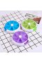 Weekly pill box (3 pieces), 7-day pill box, 3-times medication, pill planner with push button and rotating function, 7 compartments (3 groups)