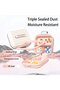 Travel Medicine Box (White) - Small Medicine Holder, 7 Compartments & Triple Seal, Suitable for Travel & Daily Use - 3