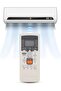 Air conditioner remote control, for Fujitsu AR JE5, AR JE4, AR JE6, and AR PV1 air conditioners, for air conditioner remote controls.