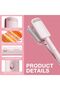 32mm French Wave 2-in-1 Hair Straightener & Curling Iron, 4 Heat Settings (Pink) - 3