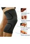 2-Pack Compression Knee Braces for Men and Women - Breathable, Non-Slip Sports Knee Braces Suitable for Outdoor Sports and Running - S (Black) - 3