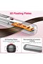 Black Mini USB Rechargeable 2-in-1 Hair Straightener and Curling Iron - 5
