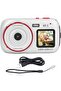 Suitable for Digital Camera Photography Autofocus Dual Screen 16x Zoom Vlog Silver 25K