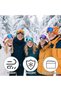 8-piece anti-freeze face mask set, specially designed for skiing, snowboarding, and other winter sports in cold environments. - 4