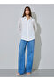 White Eyelet Long Sleeve Shirt - 2