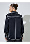 Black Contrast Trim Long Sleeve Shirt - 3