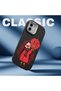 Realme 12 Lite Compatible Case Camera Protector Black Silicone Couple Phone Case Girl Patterned - 5