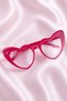 Pink Heart Bride Groom Glasses, Bride Bridesmaid Current after Party Wedding Henna Leisure Glasses
