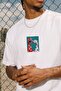 Men's Oversize T-Shirt Birds Atelier Printed White – Crew Neck, Comfortable Fit, 100% Cotton - 3