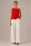 Shawl Detailed Brooched Knitwear Blouse