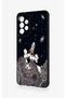 Samsung A53 Compatible Space Astronaut Patterned Silicone Case - 4
