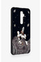 Oppo Reno 2Z Compatible Space Astronaut Patterned Silicone Case - 3