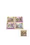 Set of 2 Mini Notepads with Watercolor Decorative Covers and Stickers, Cute Stationery Notebook, 24 Sheets - 4