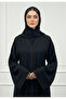 Braided Accent Abaya|Nida Fabric - 3