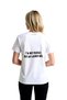 Women's Graphic Printed Short Sleeve T-Shirt Humorous Message Casual Relaxed Fit Round Neck Modern Stylish