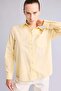 Regular Fit Flared Cotton Long Sleeve Shirt W7734Az26Au