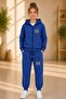 Busekids School Style Hooded Zipper Tracksuit Set