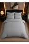 Striped Satin Double Duvet Cover Set Diamond Series