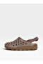 Suede Poly Sole Perforated Comfortable Genuine Leather Women's Sandals - 4 cm - 4