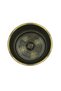 Antique Yellow Tumbled Brass Decorative Kurna with Hammam Stone and Double Bubbler, Hammam Ottoman Faucet (2 Faucets 1 Hammam Stone) - 3