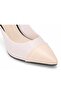 Aura Women's Transparent Open Back Pointed Toe Women's Heeled Shoes 9cm - 6
