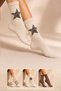 Women's Cotton Patterned Socks Multi-Colored 3-Pack