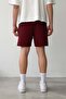 Flaw Embroidered Elastic Waist Shorts - 3